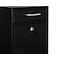 Adiroffice Large Wall Mountable Mailbox with Key Lock ADI631-04-BLK - alternate 8